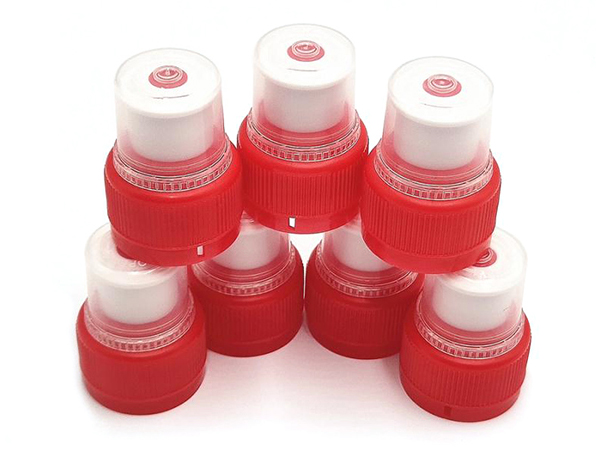 Factory price with suction nozzle 28mm PCO (1881) 1810 Blue/White PP push pull sport water cap