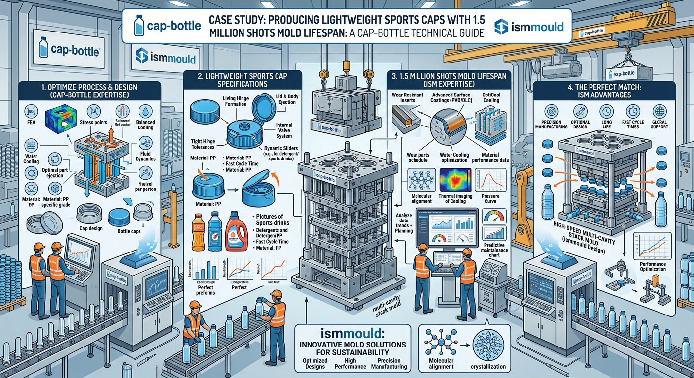 Case Study: Producing Lightweight Sports Caps with 1.5 Million Shots Mold Lifespan