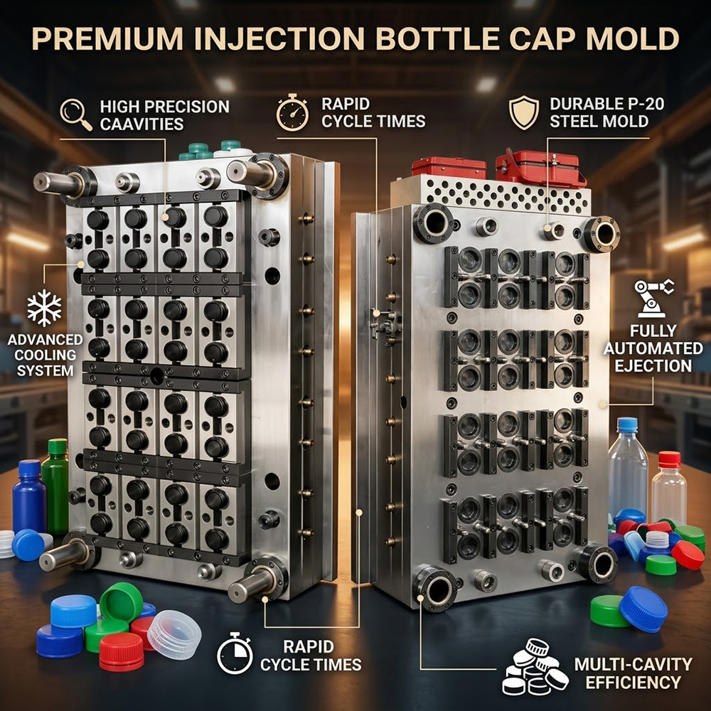 Achieving Perfect Thread Consistency: Precision Machining and Quality Control in Cap Mold Manufacturing