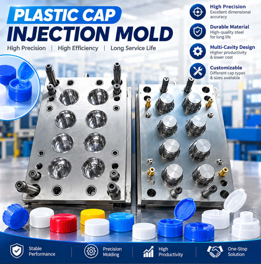 How to Choose a High-Cavity Cap Mold Manufacturer: Technical Capabilities to Evaluate Before Ordering