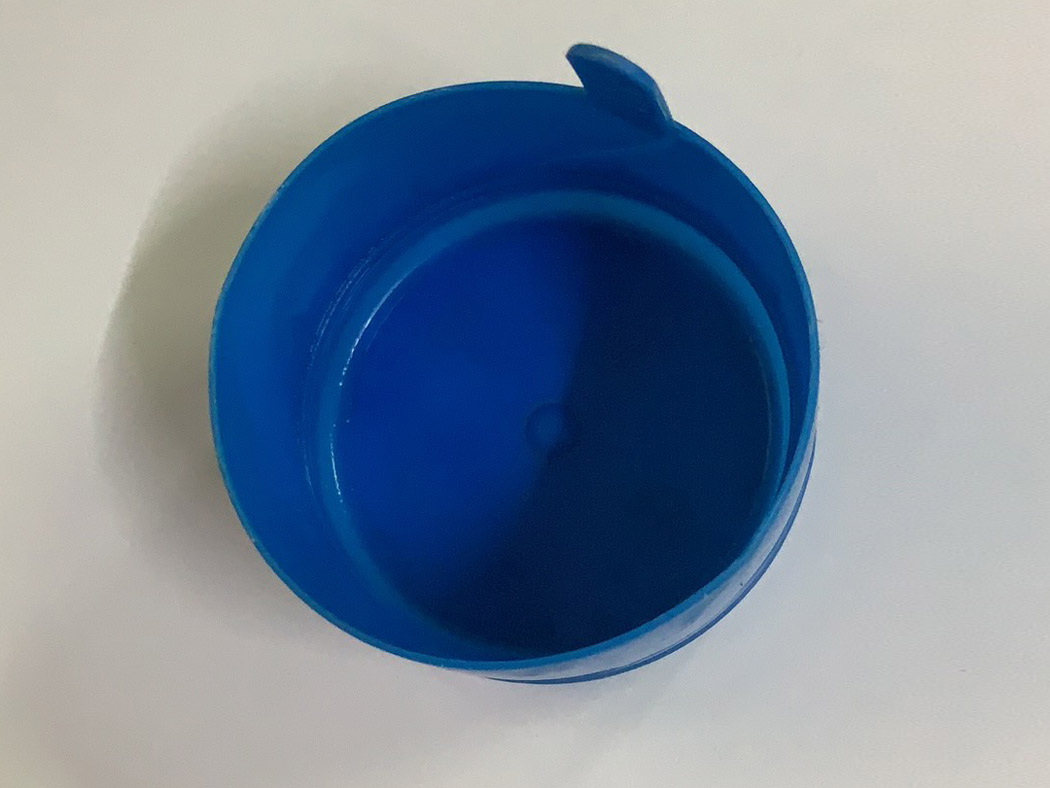 3 & 5 Gallon Water Bottle Snap On Cap Anti Splash 55mm Peel Off Tops