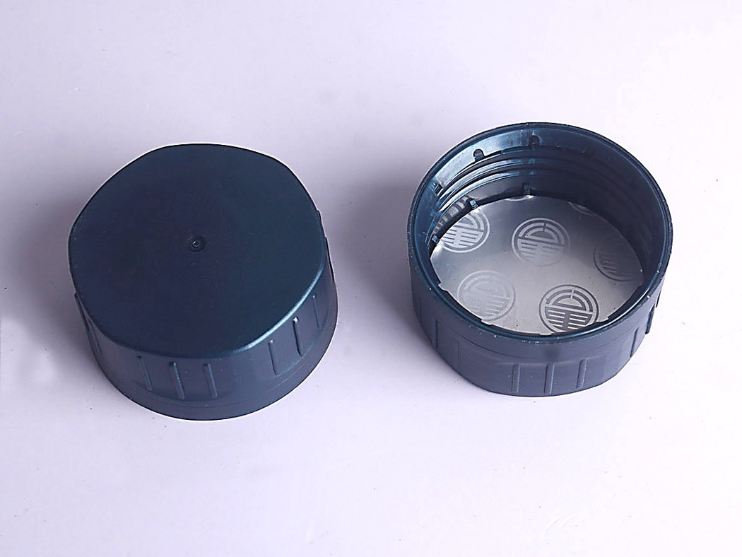 42mm 45mm screw plastic pilfer proof bottle caps oil lids